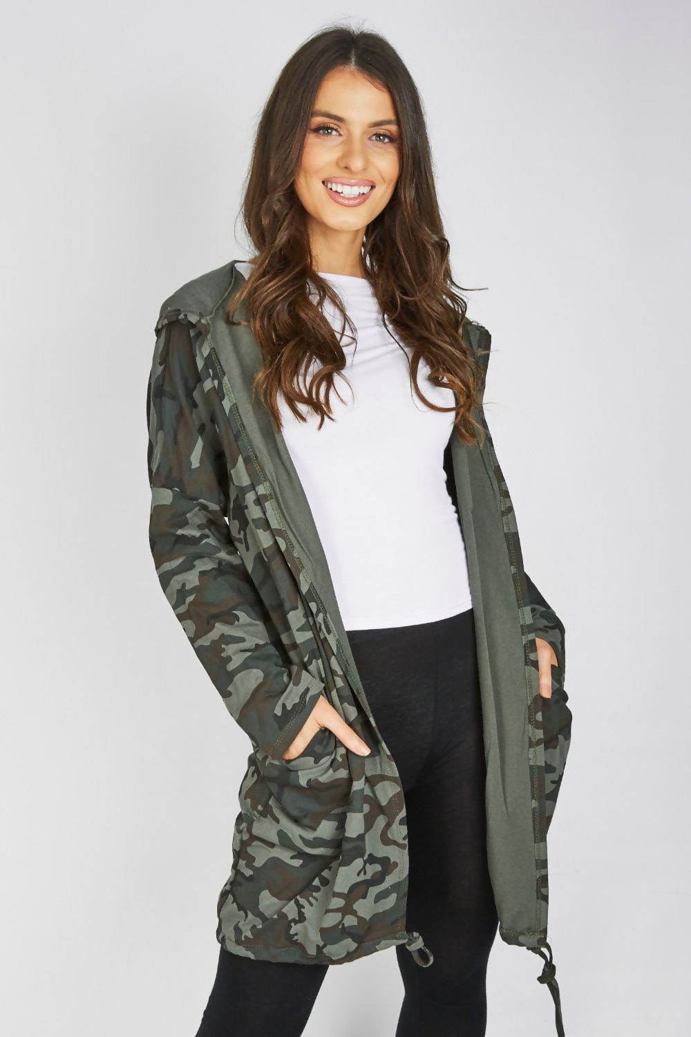 Camo Sequin Rock and Roll Jacket
