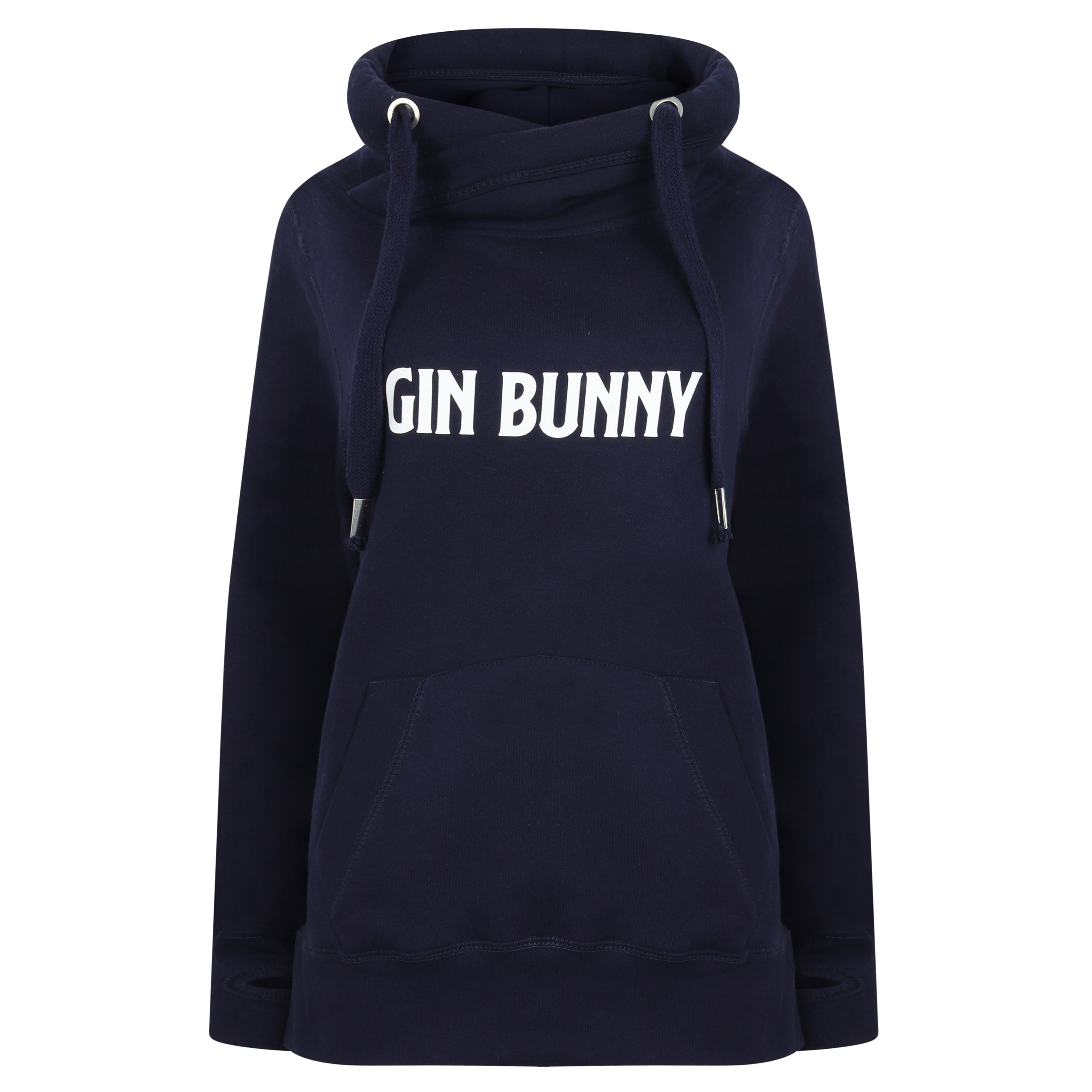 Gin Bunny Navy Luxe Hoodie