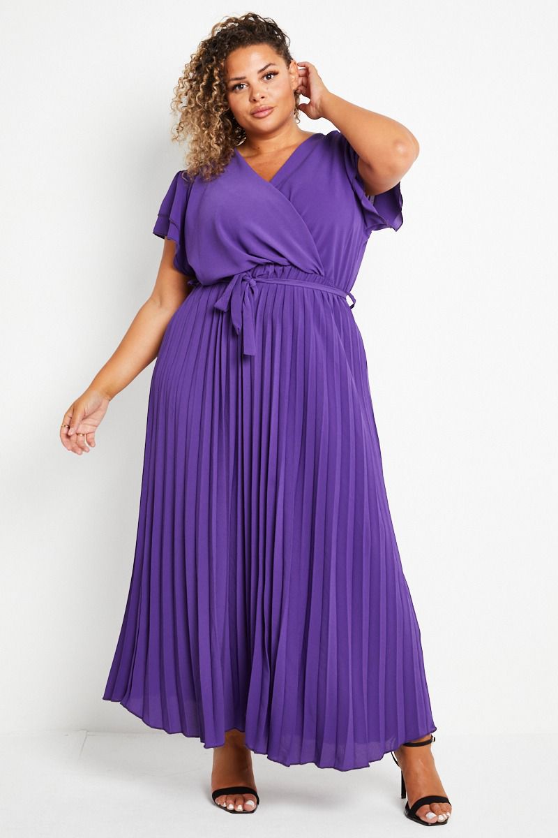 Purple Belladonna Maxi Dress