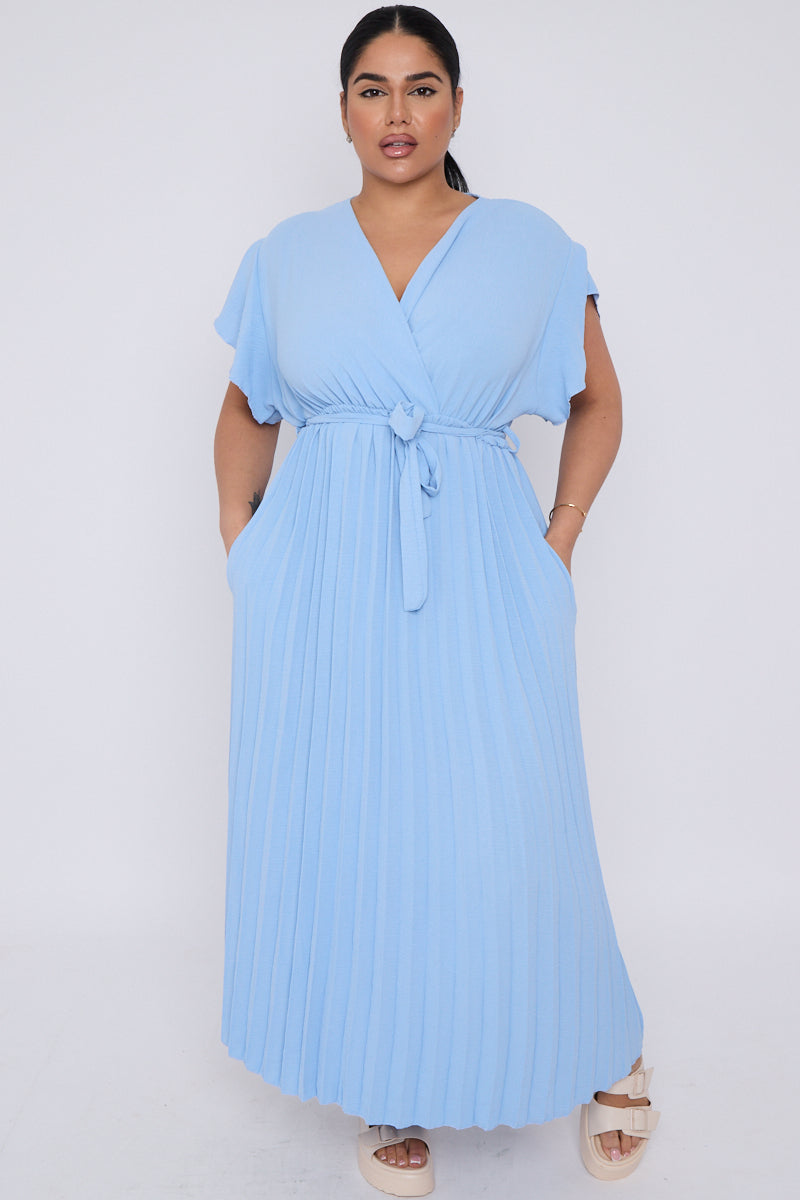 Sky Blue Belladonna Maxi Dress