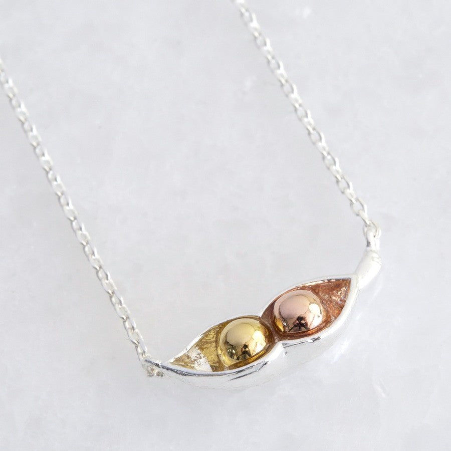 Two Peas In A Pod Necklace